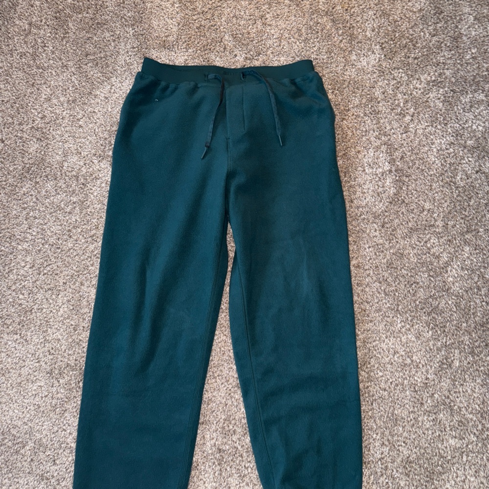 Lululemon Fleece Relax Jogger Sz M Green